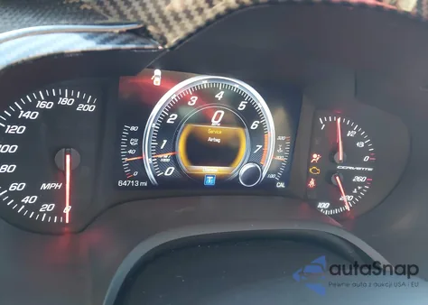 2017 Chevrolet Corvette Stingray из США, поврежденный, VIN 1G1YA2D75H5122170